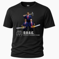 Funny D.O.G.E. (Department Of Government Efficiency) Doge Cooling Performance Crew T-Shirt