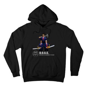 Funny D.O.G.E. (Department Of Government Efficiency) Doge Hoodie