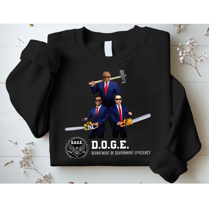 Funny D.O.G.E. (Department Of Government Efficiency) Doge Sweatshirt