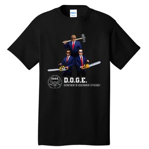 Funny D.O.G.E. (Department Of Government Efficiency) Doge Tall T-Shirt