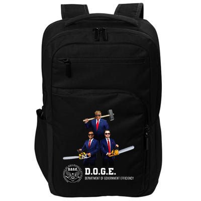 Funny D.O.G.E. (Department Of Government Efficiency) Doge Impact Tech Backpack