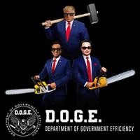 Funny D.O.G.E. (Department Of Government Efficiency) Doge 16 in Basic Backpack