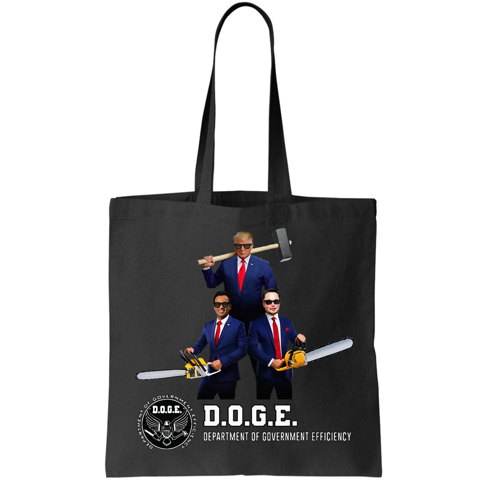 Funny D.O.G.E. (Department Of Government Efficiency) Doge Bag