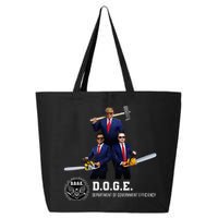 Funny D.O.G.E. (Department Of Government Efficiency) Doge 25L Jumbo Tote
