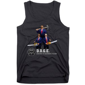 Funny D.O.G.E. (Department Of Government Efficiency) Doge Tank Top