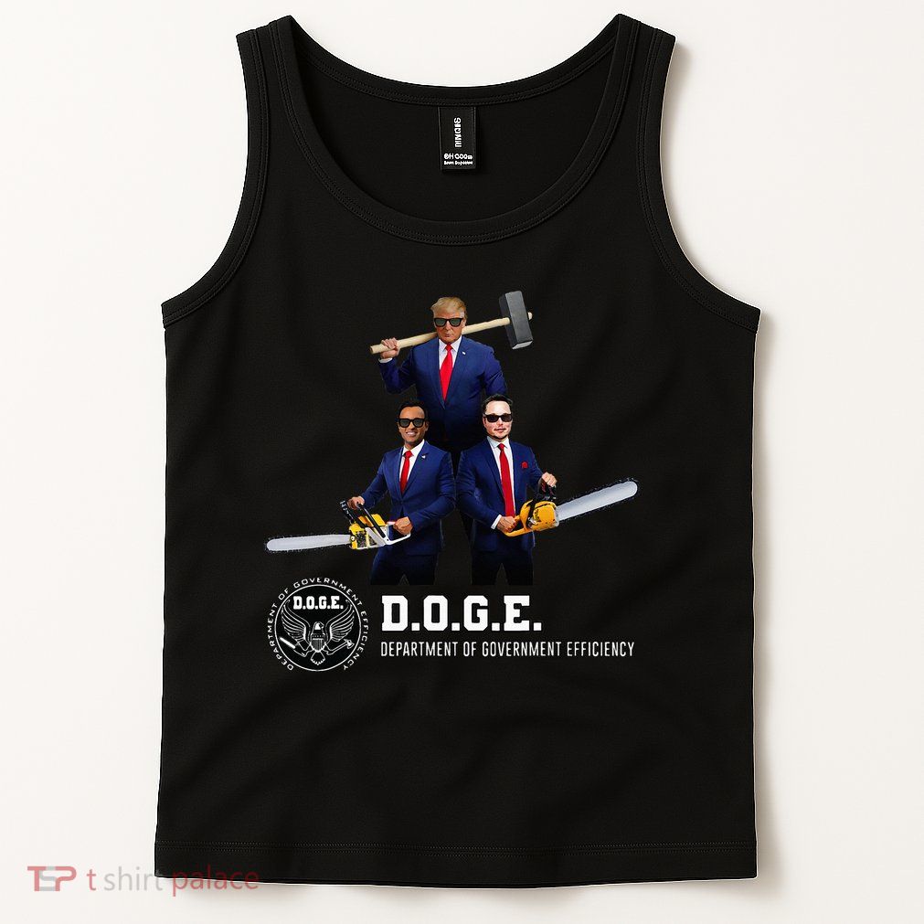 Funny D.O.G.E. (Department Of Government Efficiency) Doge Tank Top