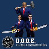 Funny D.O.G.E. (Department Of Government Efficiency) Doge Infant Baby Jersey Bodysuit