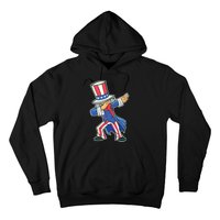 Funny Dancing Dabbing Uncle Sam 4th of July Hoodie