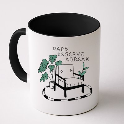 Fathers Day Dad Deserve A Break Daddy Family Mug