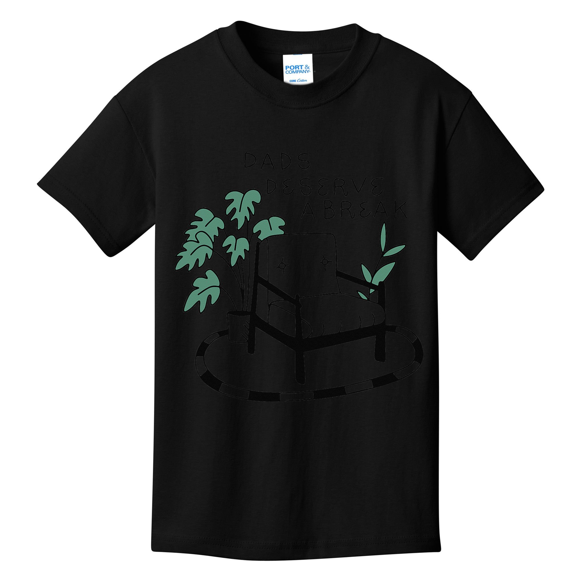 Fathers Day Dad Deserve A Break Daddy Family Kids T-Shirt