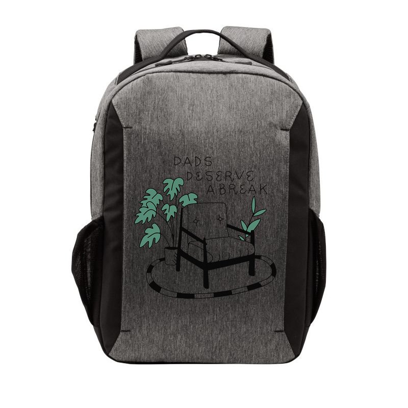 Fathers Day Dad Deserve A Break Daddy Family Vector Backpack