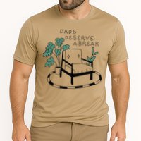 Fathers Day Dad Deserve A Break Daddy Family Cooling Performance Crew T-Shirt