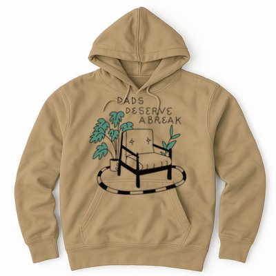 Fathers Day Dad Deserve A Break Daddy Family Hoodie