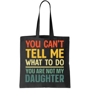 Funny Dad Design For Father Daddy Papa From Daughter Dad Tote Bag