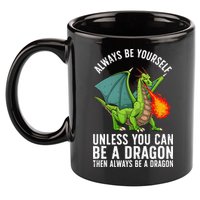 Funny Dragon Design Fantasy Dragon Lover 11oz C Handle Ceramic Mug