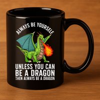 Funny Dragon Design Fantasy Dragon Lover 11oz C Handle Ceramic Mug