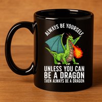 Funny Dragon Design Fantasy Dragon Lover 11oz C Handle Ceramic Mug