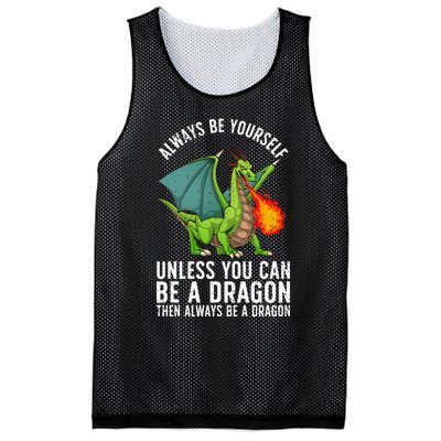 Funny Dragon Design Fantasy Dragon Lover Mesh Reversible Basketball Jersey Tank