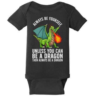Funny Dragon Design Fantasy Dragon Lover Baby Bodysuit