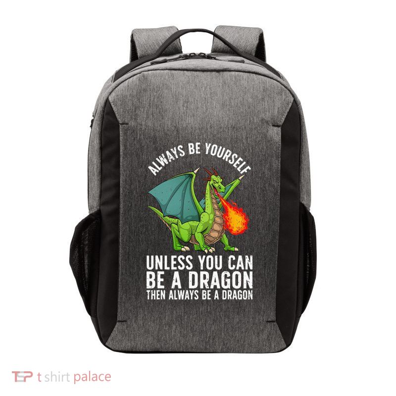 Funny Dragon Design Fantasy Dragon Lover Vector Backpack