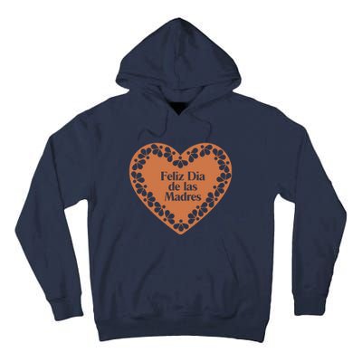 Feliz Dia De Las Madres Heart Mexican Mom Tall Hoodie