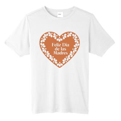 Feliz Dia De Las Madres Heart Mexican Mom Tall Fusion ChromaSoft Performance T-Shirt