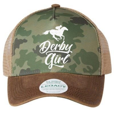 funny Derby Day Kentucky horse racing Legacy Tie Dye Trucker Hat