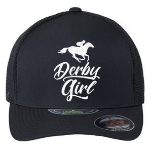 funny Derby Day Kentucky horse racing Flexfit Unipanel Trucker Cap