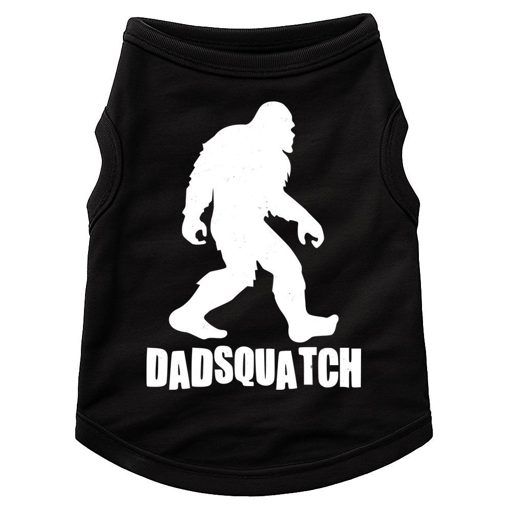 Funny Dadsquatch Dad Sasquatch Bigfoot Doggie Tank