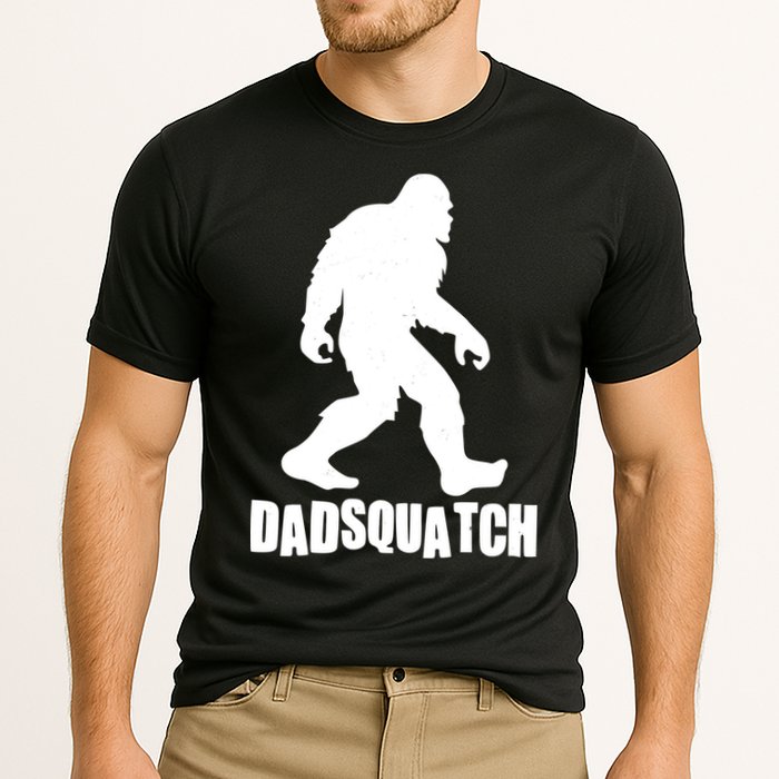 Funny Dadsquatch Dad Sasquatch Bigfoot Performance Shirt