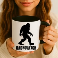 Funny Dadsquatch Dad Sasquatch Bigfoot Mug