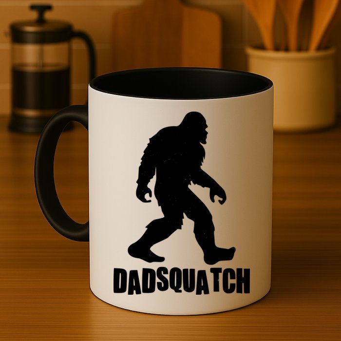 Funny Dadsquatch Dad Sasquatch Bigfoot Mug