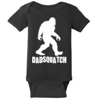 Funny Dadsquatch Dad Sasquatch Bigfoot Baby Bodysuit