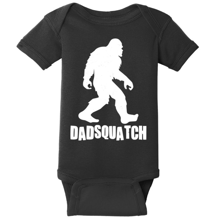 Funny Dadsquatch Dad Sasquatch Bigfoot Baby Bodysuit