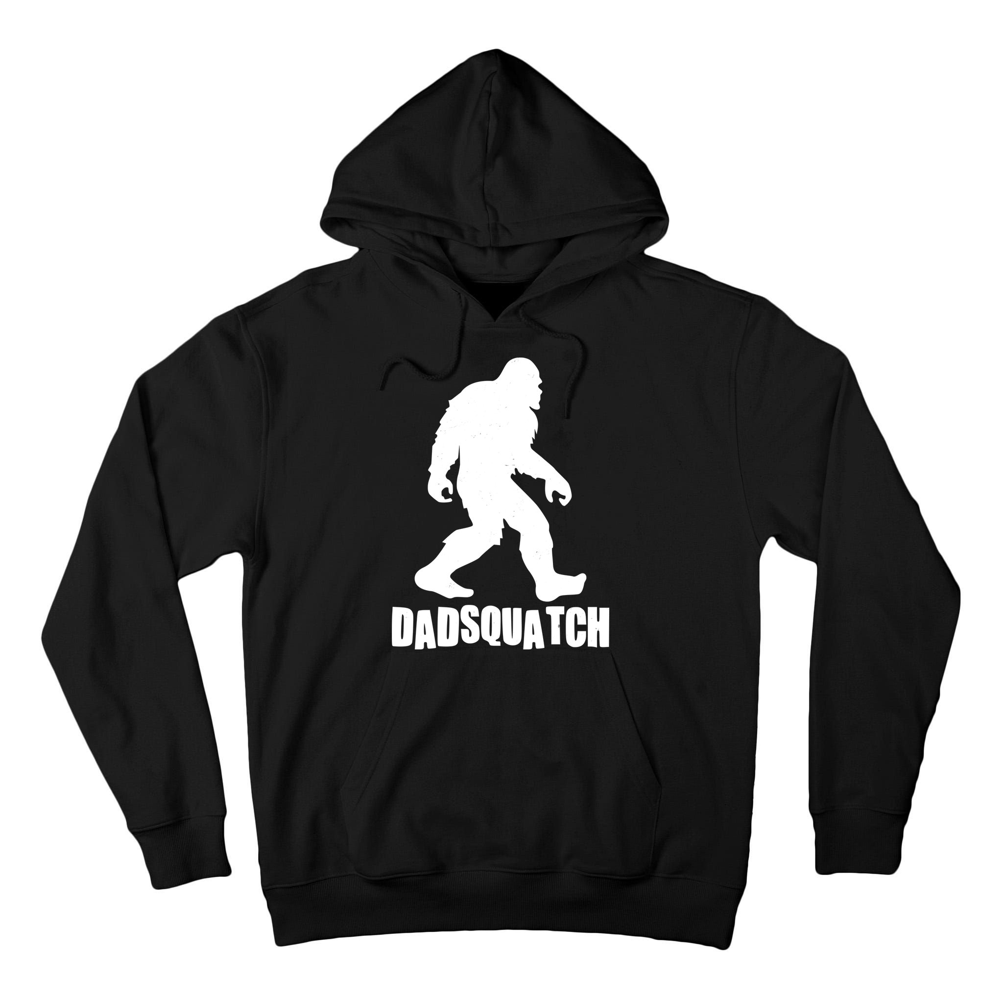 Funny Dadsquatch Dad Sasquatch Bigfoot Tall Hoodie