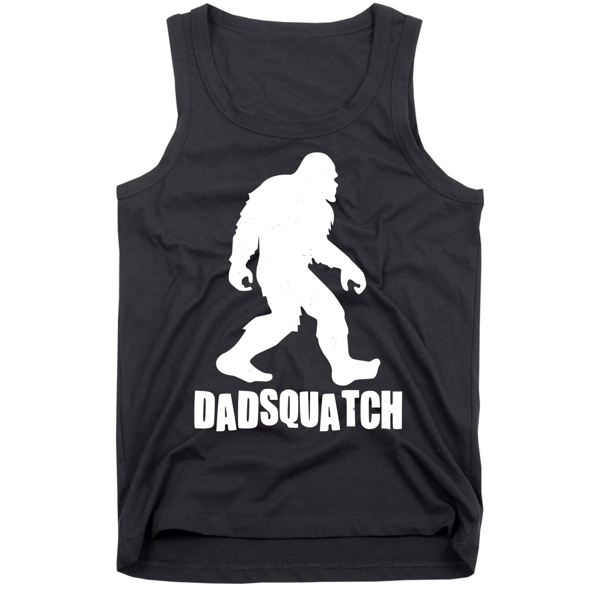 Funny Dadsquatch Dad Sasquatch Bigfoot Tank Top
