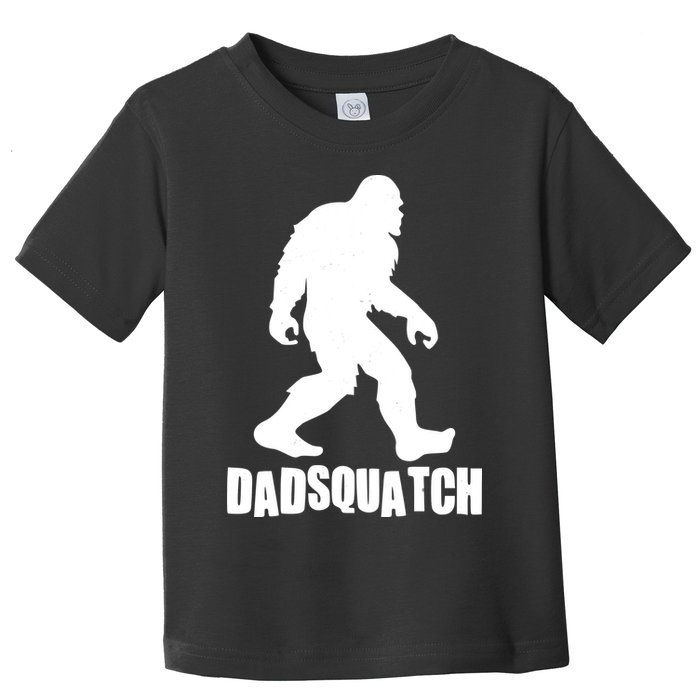 Funny Dadsquatch Dad Sasquatch Bigfoot Toddler T-Shirt