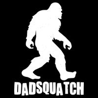 Funny Dadsquatch Dad Sasquatch Bigfoot Toddler T-Shirt