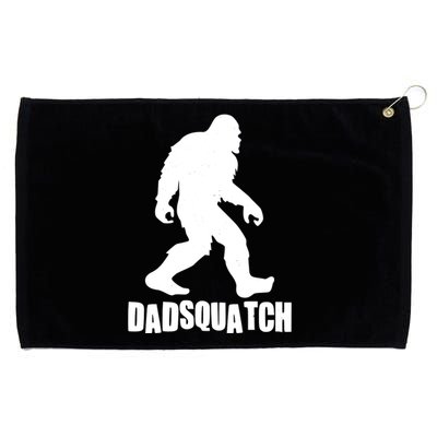 Funny Dadsquatch Dad Sasquatch Bigfoot Grommeted Golf Towel