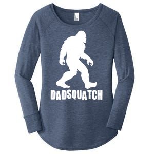 Funny Dadsquatch Dad Sasquatch Bigfoot Women's Perfect Tri Tunic Long Sleeve Shirt