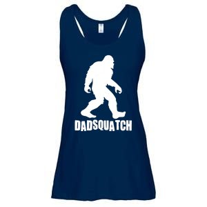 Funny Dadsquatch Dad Sasquatch Bigfoot Ladies Essential Flowy Tank