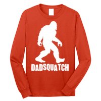 Funny Dadsquatch Dad Sasquatch Bigfoot Long Sleeve Shirt