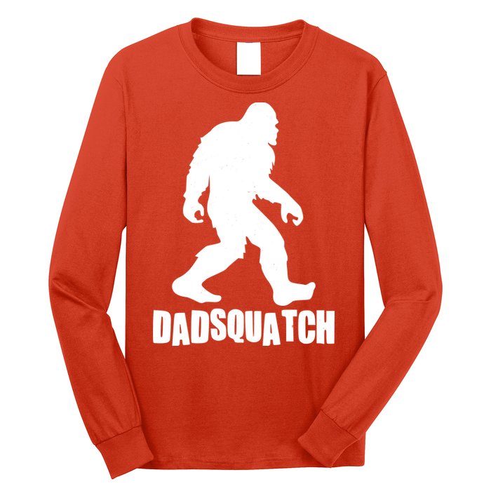 Funny Dadsquatch Dad Sasquatch Bigfoot Long Sleeve Shirt