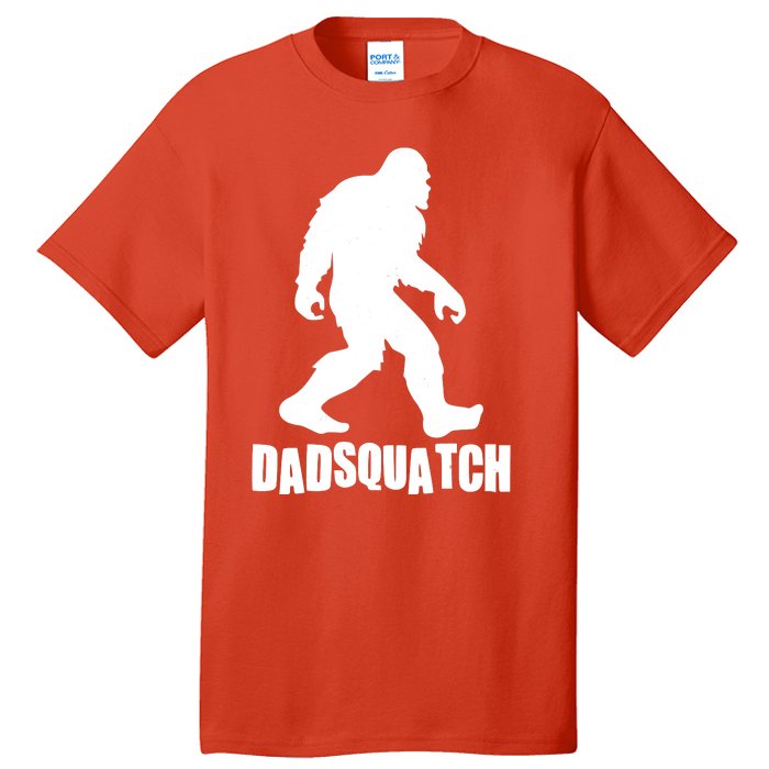 Funny Dadsquatch Dad Sasquatch Bigfoot Tall T-Shirt