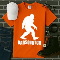 Funny Dadsquatch Dad Sasquatch Bigfoot Tall T-Shirt