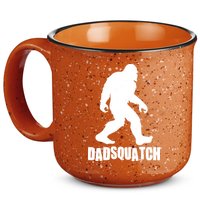 Funny Dadsquatch Dad Sasquatch Bigfoot 15oz Campfire Ceramic Mug