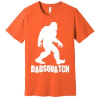 Funny Dadsquatch Dad Sasquatch Bigfoot Premium T-Shirt