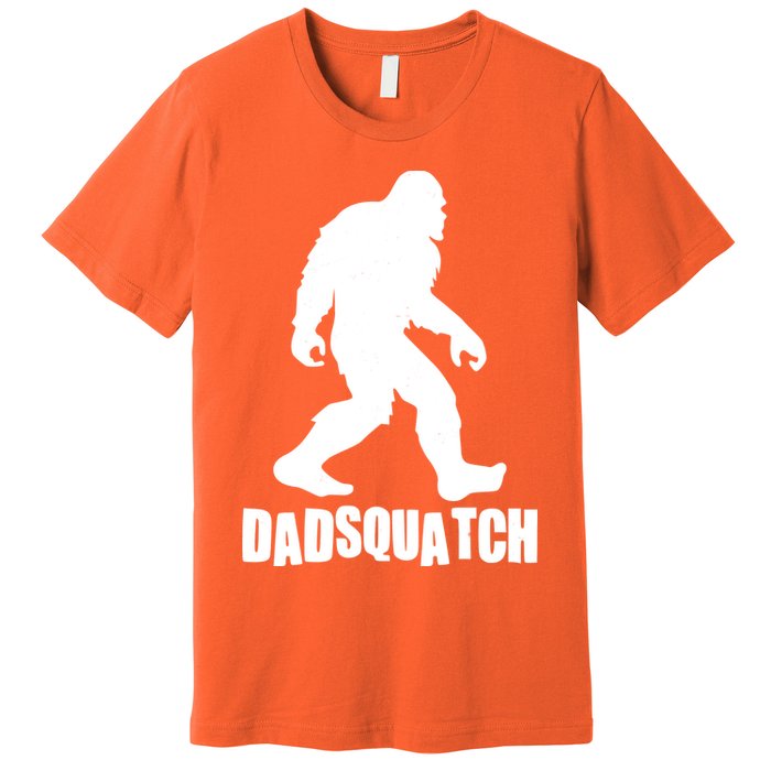 Funny Dadsquatch Dad Sasquatch Bigfoot Premium T-Shirt