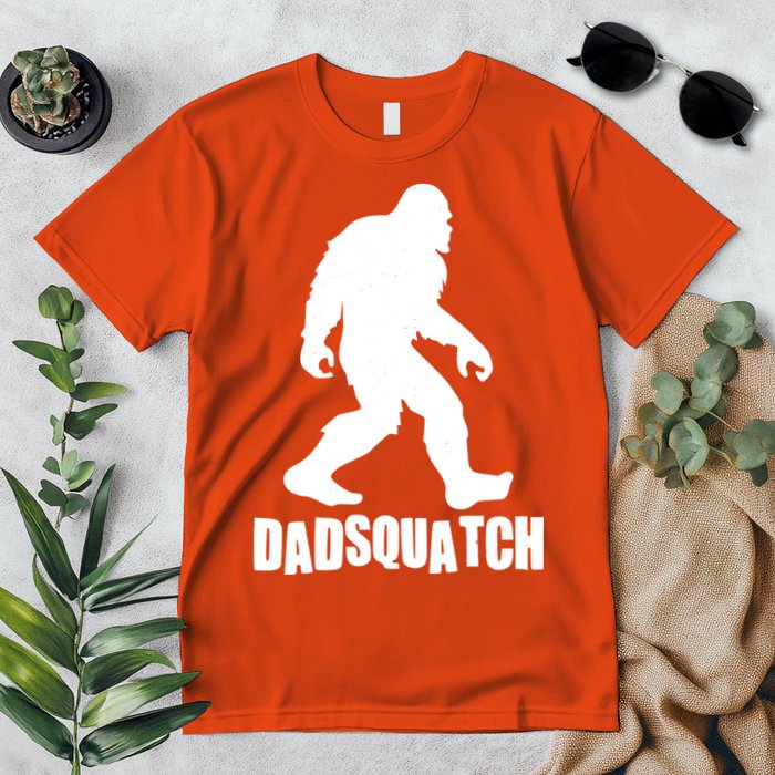 Funny Dadsquatch Dad Sasquatch Bigfoot Premium T-Shirt