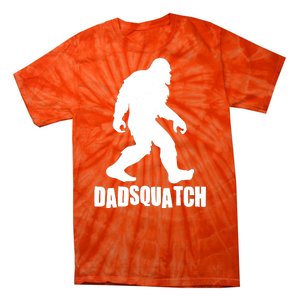 Funny Dadsquatch Dad Sasquatch Bigfoot Tie-Dye T-Shirt